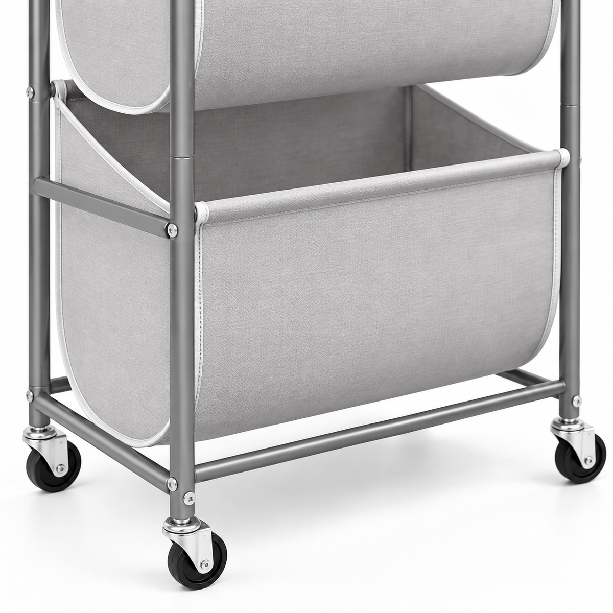 🛒 Space-Saving | Metal Bathroom Homemaker Gift | 3-Tier Rolling Organizer