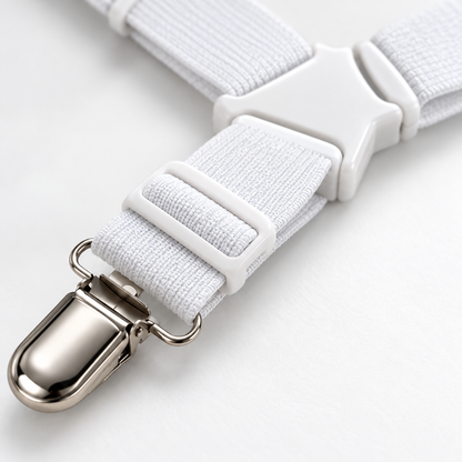 🛏️ Bed Sheet Fasteners | Adjustable Elastic Straps | Mattress Corners | Non-Slip Sheet Holders