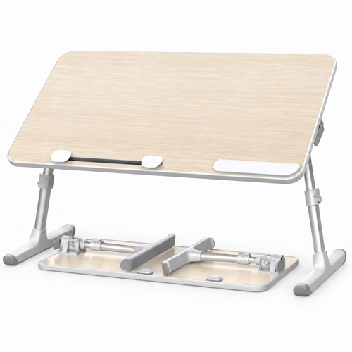 💻 Adjustable Laptop Desk | Foldable Bed Tray | Sofa & Bedroom | Portable Workstation